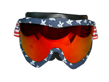 JT FREEDOM FRAME + STRAP + RED IRIDIUM CHROMATIC LENS COMBO