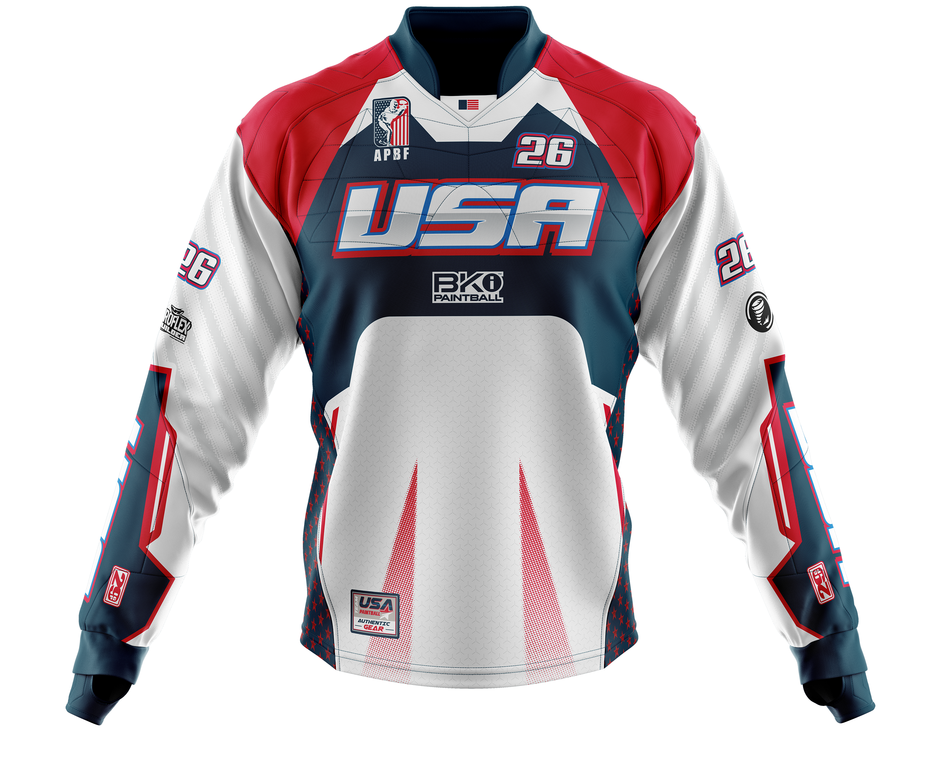 TEAM USA 2026 JERSEY - THOMAS MANTONI [PREORDER] – Committed Paintball