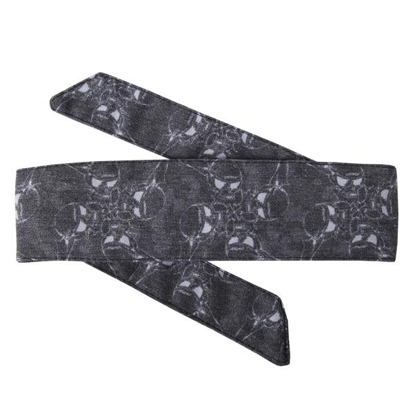 HK Army Hostilewear Headband - Skulls Black