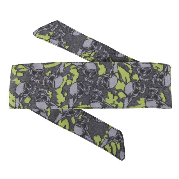 HK Army Headband - Skulls Neon/Grey