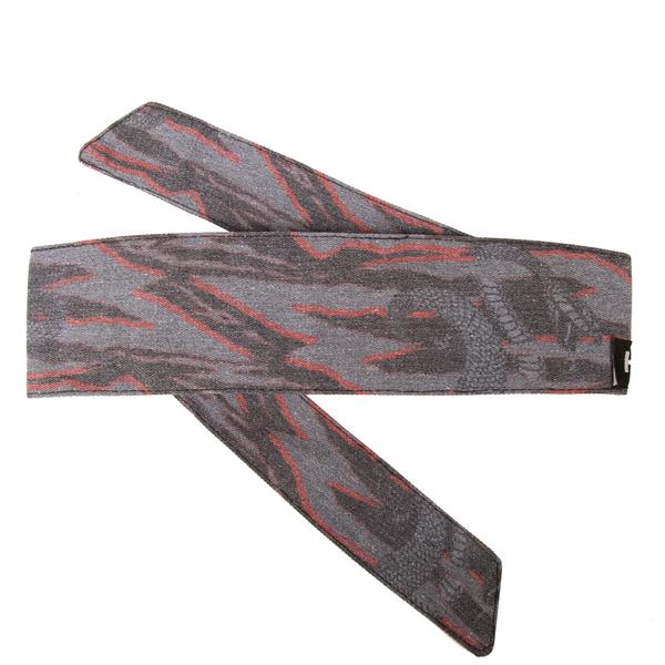 HK Army Hostilewear Headband - Snakes Grey/Red