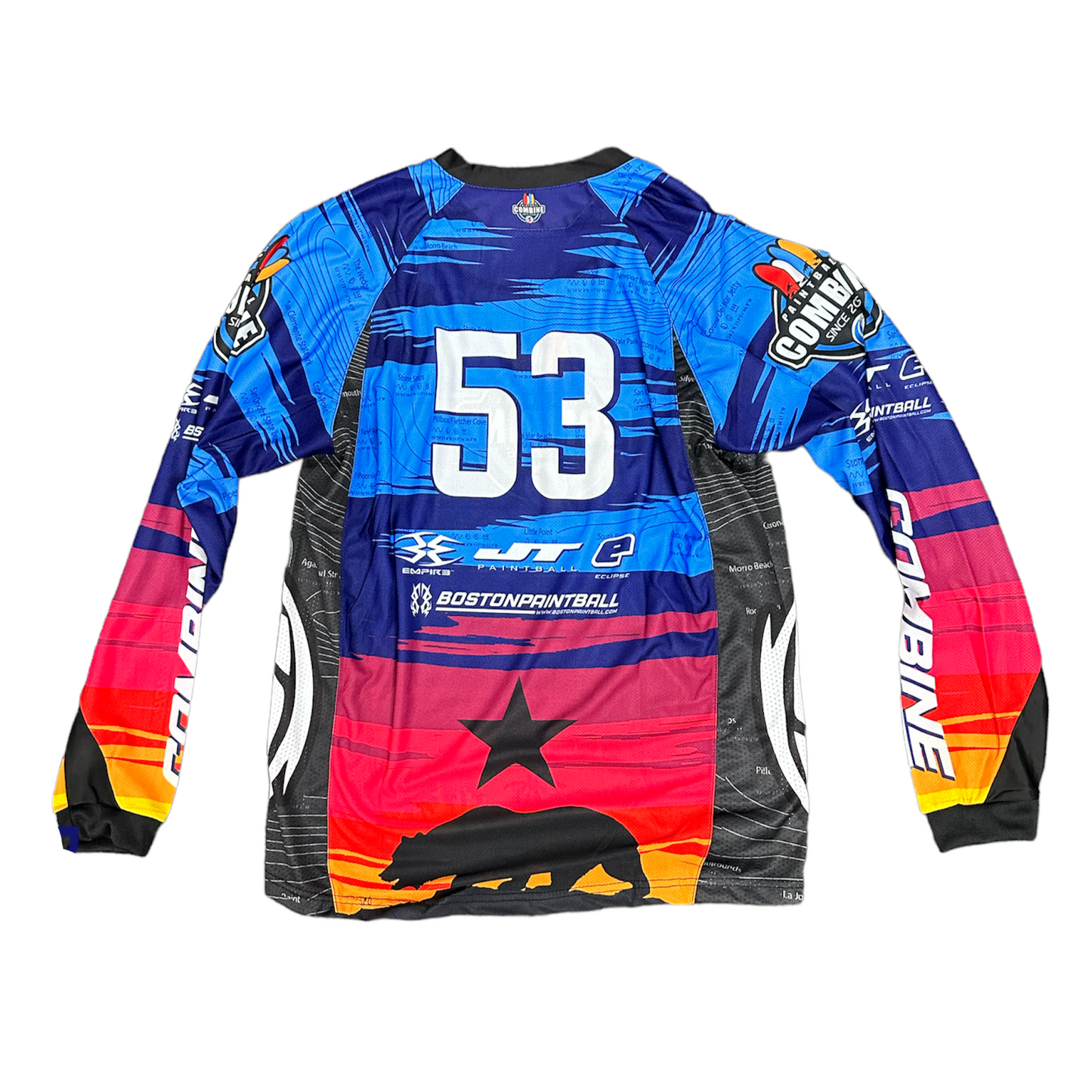 Combine Jersey - JT Glide California Sunset 2023