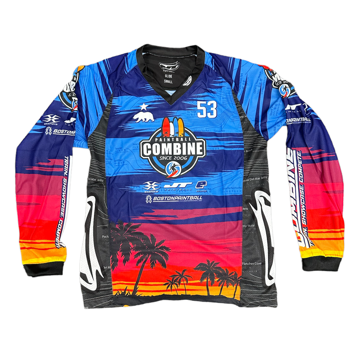 Combine Jersey - JT Glide California Sunset 2023 – Committed Paintball