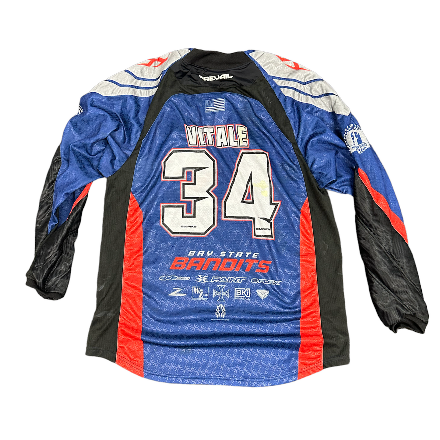Baystate Bandits Jersey - Official GameWorn