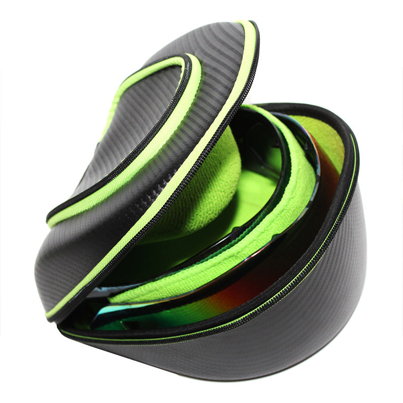 Exalt Lens Case - Black/Lime