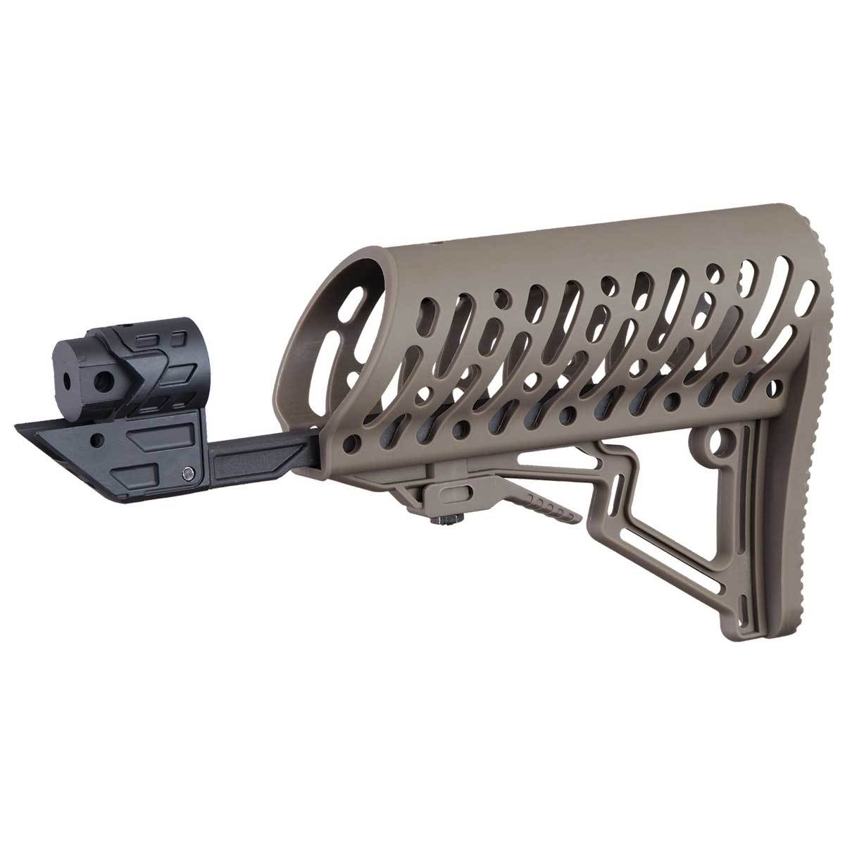 Tippmann TMC Adjustable Air-Thru Stock - Tan