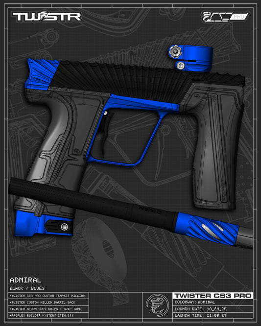 Planet Eclipse TWSTR CS3 PRO - Admiral (Blue3/Black) [SWAP]