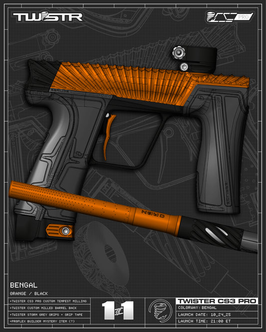 Planet Eclipse TWSTR CS3 PRO - Bengal (Orange/Black) [SELECT]