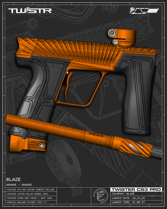 Planet Eclipse TWSTR CS3 PRO - Blaze (Orange/Orange) [PRIME]
