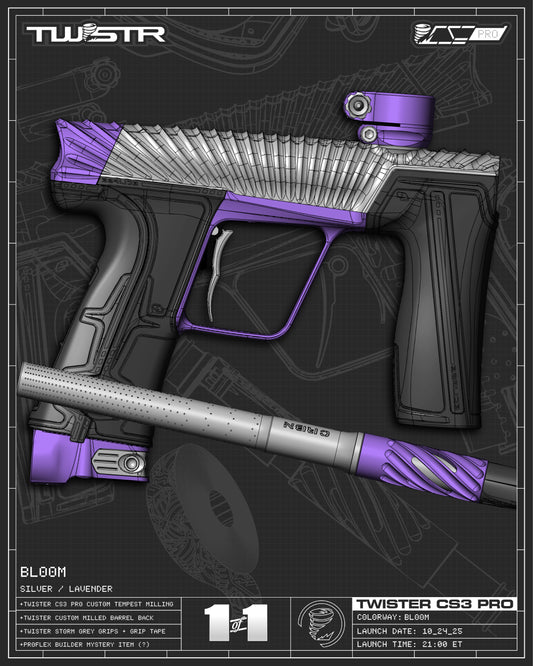 Planet Eclipse TWSTR CS3 PRO - Bloom (Silver/Lavender) [SELECT]