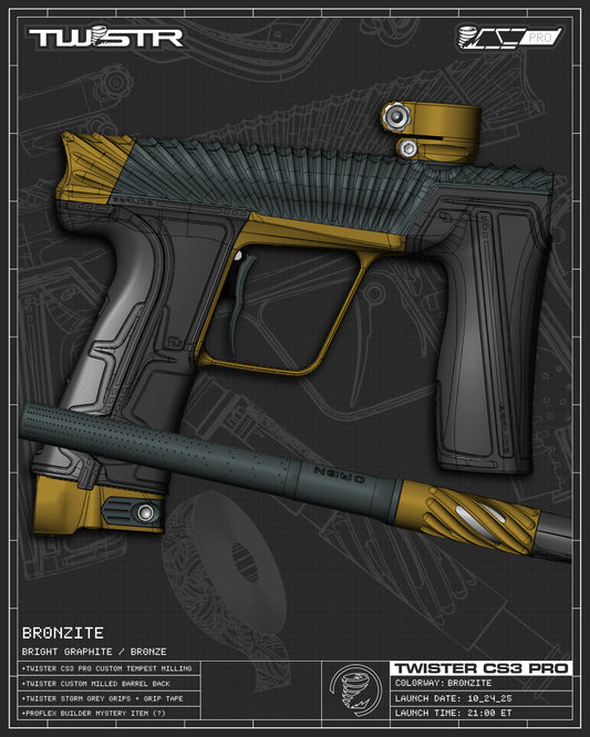 Planet Eclipse TWSTR CS3 PRO - Bronzite (Graphite/Bronze) [SWAP]