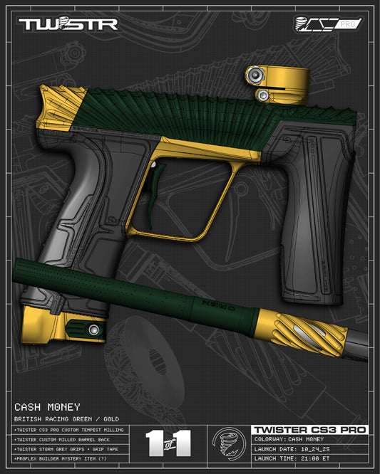 Planet Eclipse TWSTR CS3 PRO - Cash Money (BRG/Gold) [SELECT]