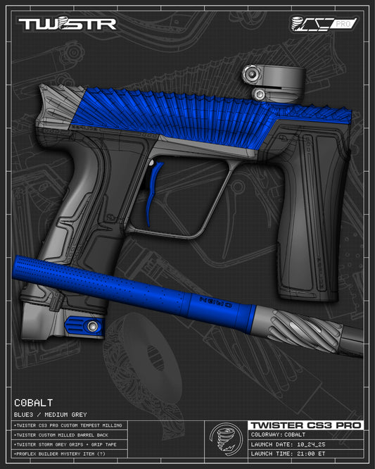 Planet Eclipse TWSTR CS3 PRO - Cobalt (Blue3/Medium Grey) [SWAP]