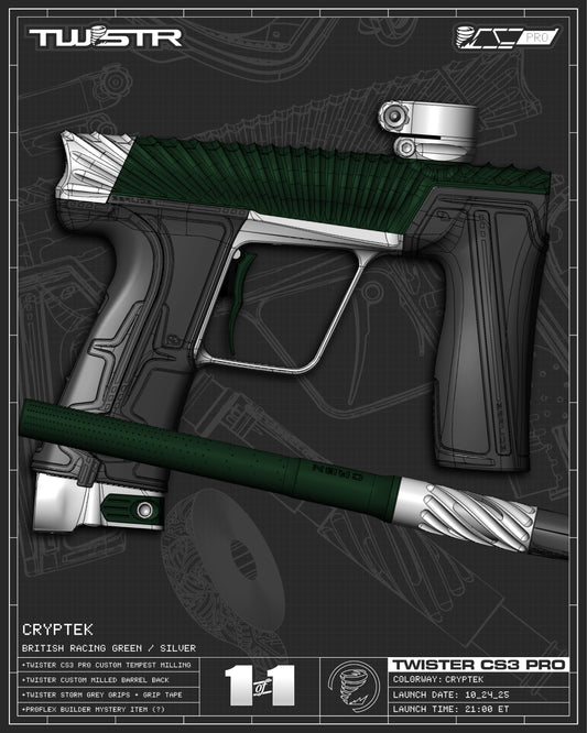 Planet Eclipse TWSTR CS3 PRO - Cryptek (BRG/Silver) [SELECT]