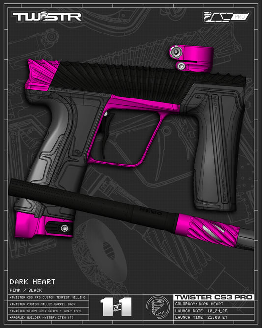 Planet Eclipse TWSTR CS3 PRO - Dark Heart (Black/Pink) [SELECT]