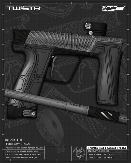 Planet Eclipse TWSTR CS3 PRO - Darkside (Medium Grey/Black) [SWAP]