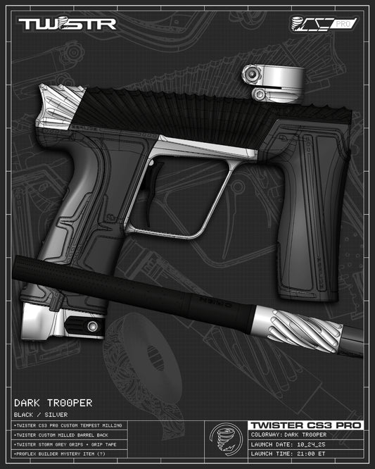Planet Eclipse TWSTR CS3 PRO - Dark Trooper (Black/Silver) [SWAP]