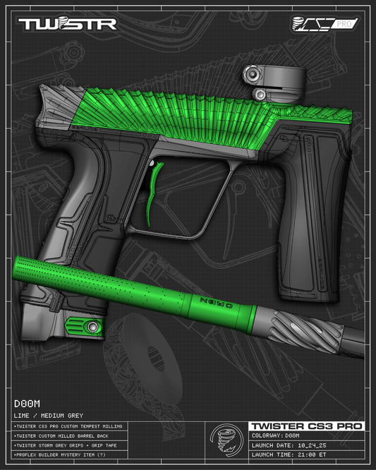 Planet Eclipse TWSTR CS3 PRO - Doom (Green/Medium Grey) [SWAP]