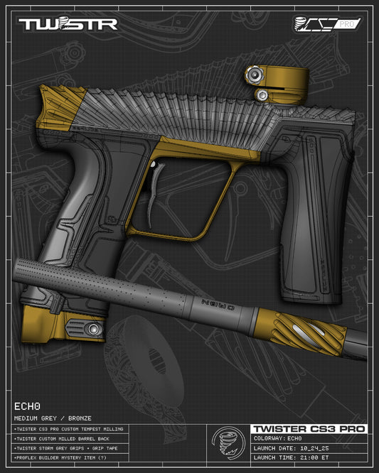Planet Eclipse TWSTR CS3 PRO - Echo (Medium Grey/Bronze) [SWAP]