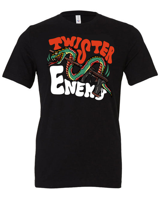 TWSTR x ENEMY - Snek Tat TShirt