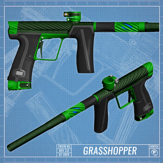 Planet Eclipse TWSTR GEO R5 - Grasshopper (British Racing Green/Lime) [SELECT]