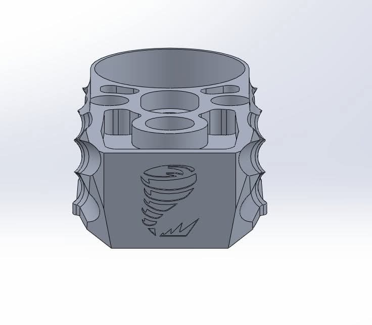TWSTR x ATTKTX - TEMPEST CS3/R5/CS3PRO Gas-Thru Drop [PREORDER]