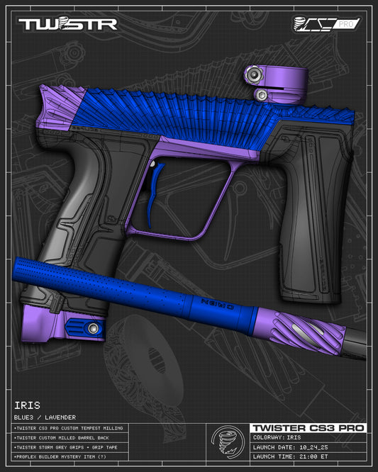 Planet Eclipse TWSTR CS3 PRO - Iris (Blue3/Lavender) [SELECT]
