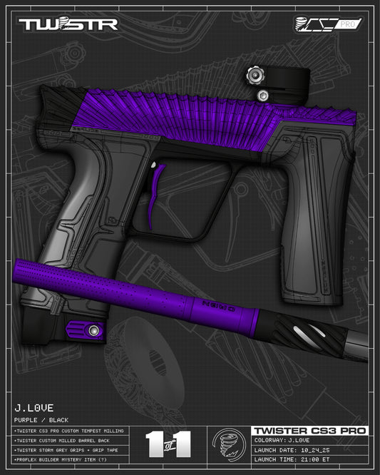 Planet Eclipse TWSTR CS3 PRO - J.Love (Purple/Black) [SELECT]