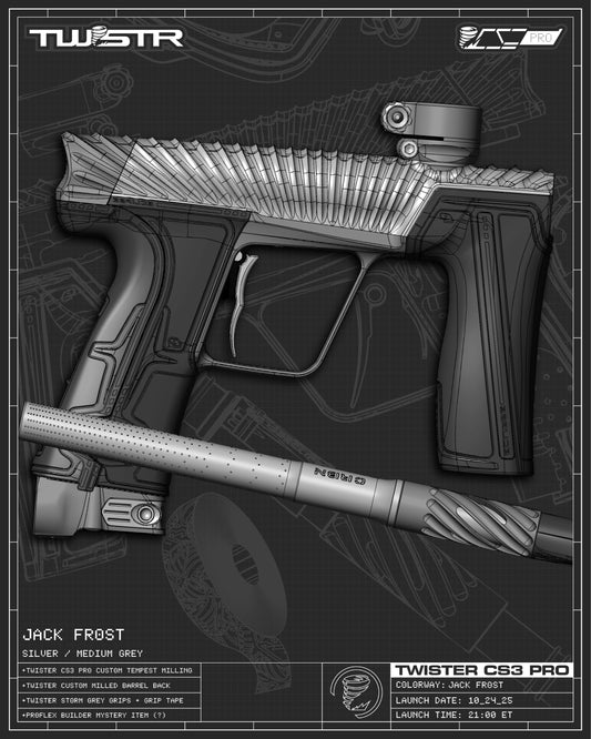 Planet Eclipse TWSTR CS3 PRO - Jack Frost (Silver/Medium Grey) [SWAP]