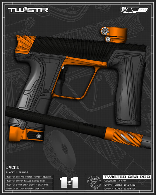 Planet Eclipse TWSTR CS3 PRO - Jacko (Black/Orange) [SELECT]