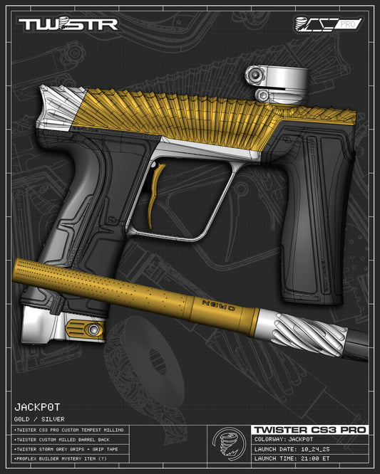 Planet Eclipse TWSTR CS3 PRO - Jackpot (Gold/Silver) [SWAP]