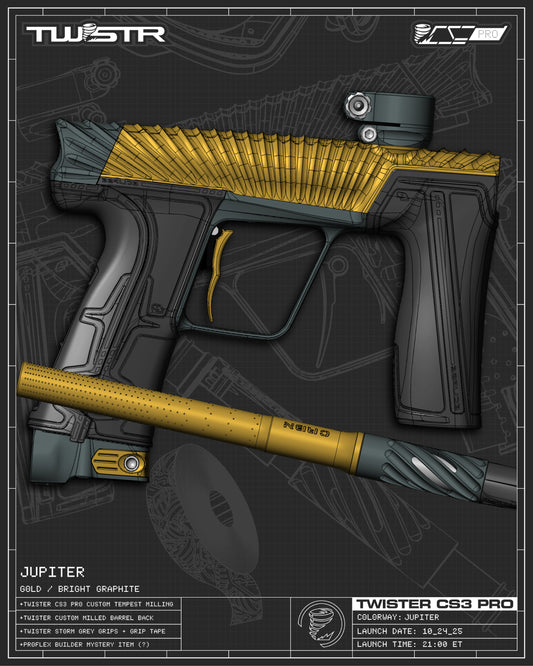 Planet Eclipse TWSTR CS3 PRO - Jupiter (Gold/Graphite) [SWAP]