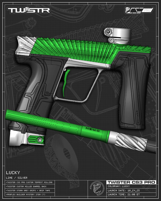 Planet Eclipse TWSTR CS3 PRO - Lucky (Green/Silver) [BASE]