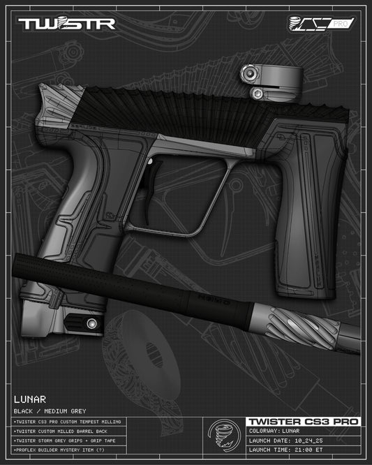 Planet Eclipse TWSTR CS3 PRO - Lunar (Black/Medium Grey) [SWAP]