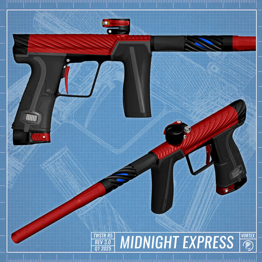 Planet Eclipse TWSTR GEO R5 - Midnight Express (Black/Red) [SWAP]