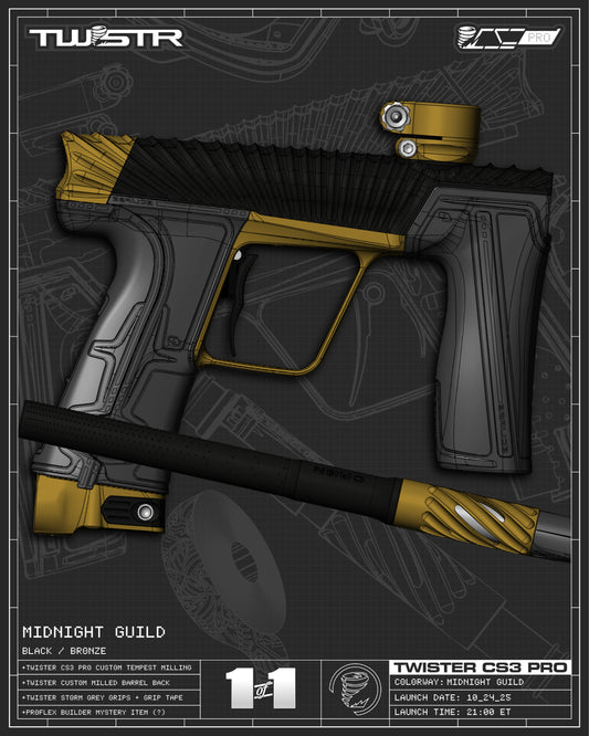 Planet Eclipse TWSTR CS3 PRO - Midnight Guild (Black/Bronze) [SWAP]