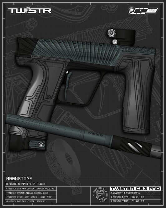 Planet Eclipse TWSTR CS3 PRO - Moonstone (Graphite/Black) [SWAP]