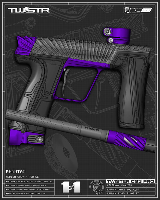 Planet Eclipse TWSTR CS3 PRO - Phantom (Medium Grey/Purple) [SELECT]