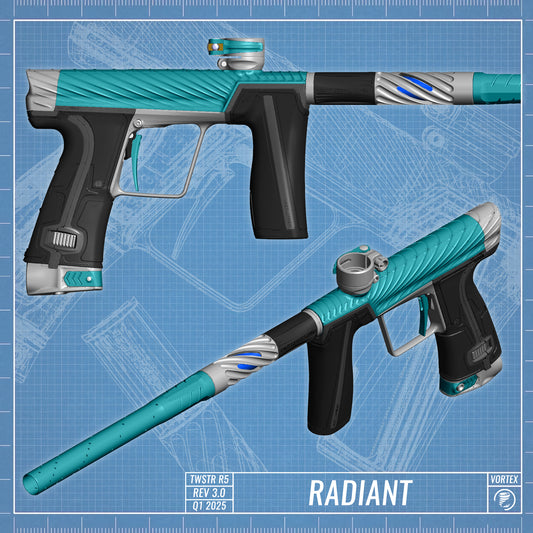 Planet Eclipse TWSTR GEO R5 - Radiant (Tiffany Blue/Silver) [SELECT]