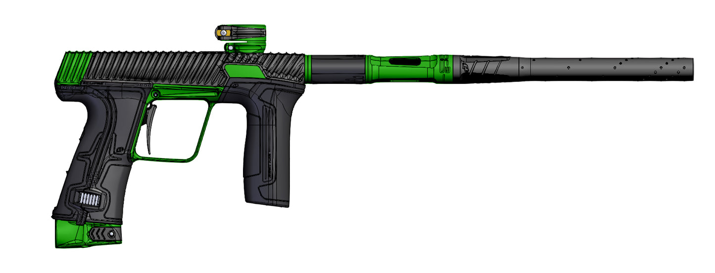 Planet Eclipse TWSTR CS3 SLR - Reactor (Bright Graphite/Apple Green) [WAVE2]