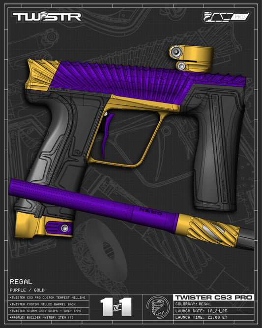 Planet Eclipse TWSTR CS3 PRO - Regal (Purple/Gold) [SELECT]