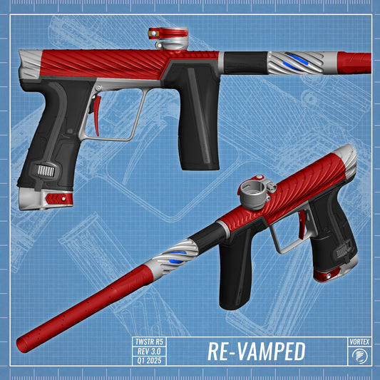 Planet Eclipse TWSTR GEO R5 - ReVamped (Red/Silver) [SWAP]