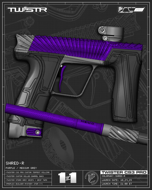 Planet Eclipse TWSTR CS3 PRO - Shred-R (Purple/Medium Grey) [SELECT]