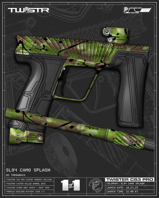 Planet Eclipse TWSTR CS3 PRO - SL94 Camo Splash [OG Throwback]