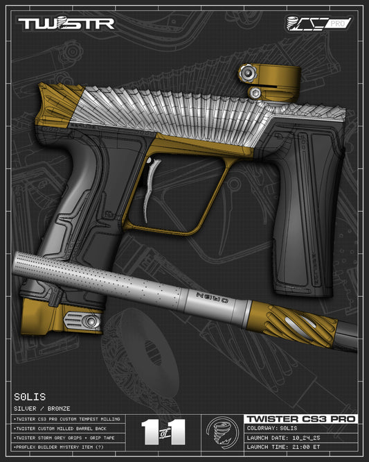 Planet Eclipse TWSTR CS3 PRO - Solis (Silver/Bronze) [SWAP]