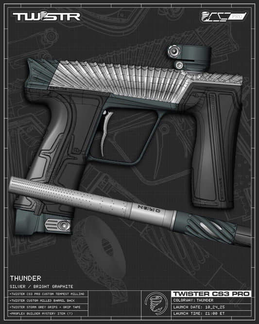 Planet Eclipse TWSTR CS3 PRO - Thunder (Silver/Graphite) [SWAP]