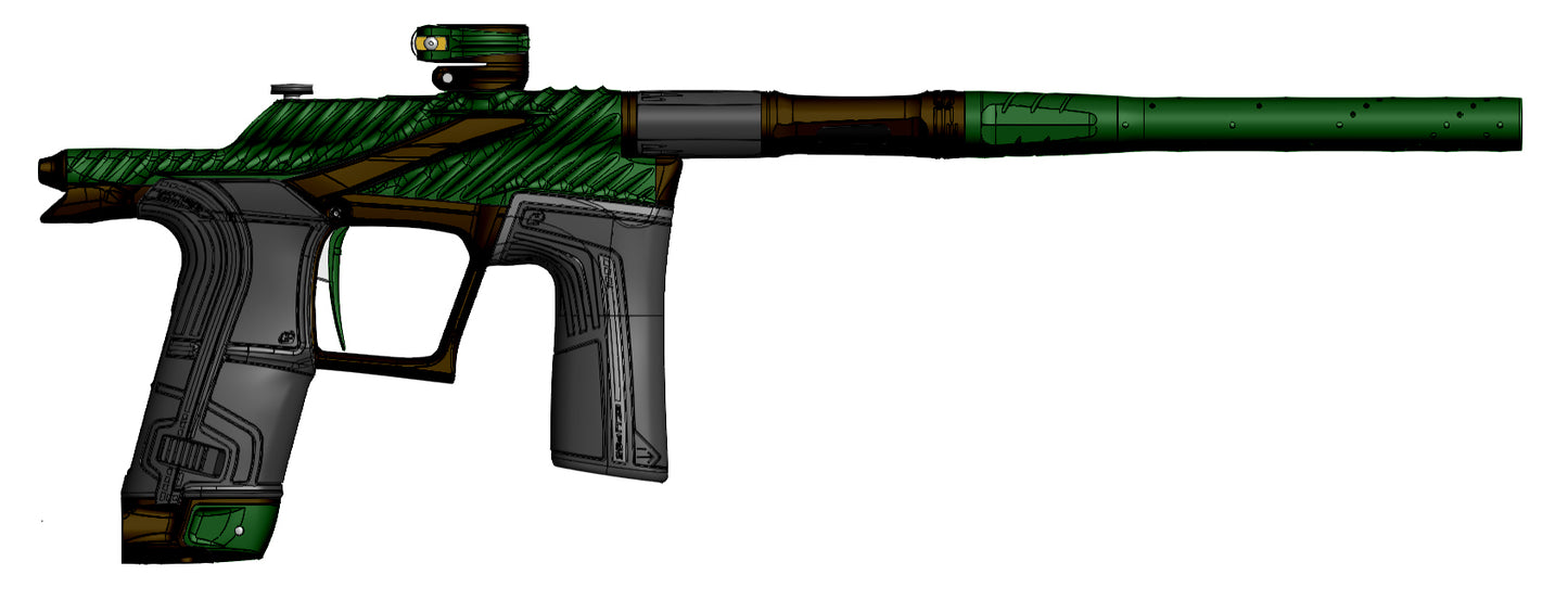 Planet Eclipse TWSTR LV2 SLR - Timber (British Racing Green/Chocolate) [ICON]