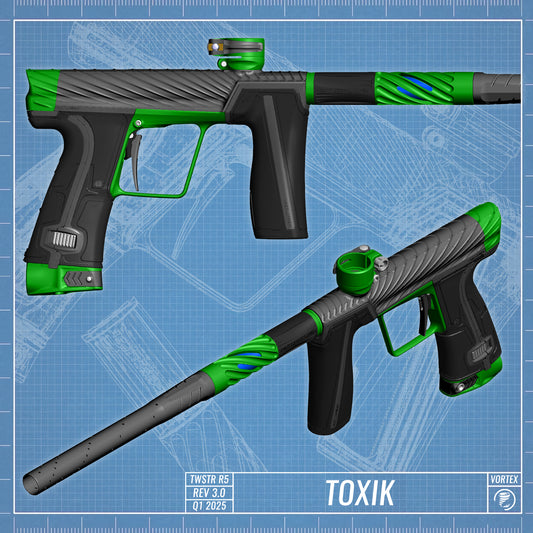 Planet Eclipse TWSTR GEO R5 - Toxik (Medium Grey/Lime) [SWAP]