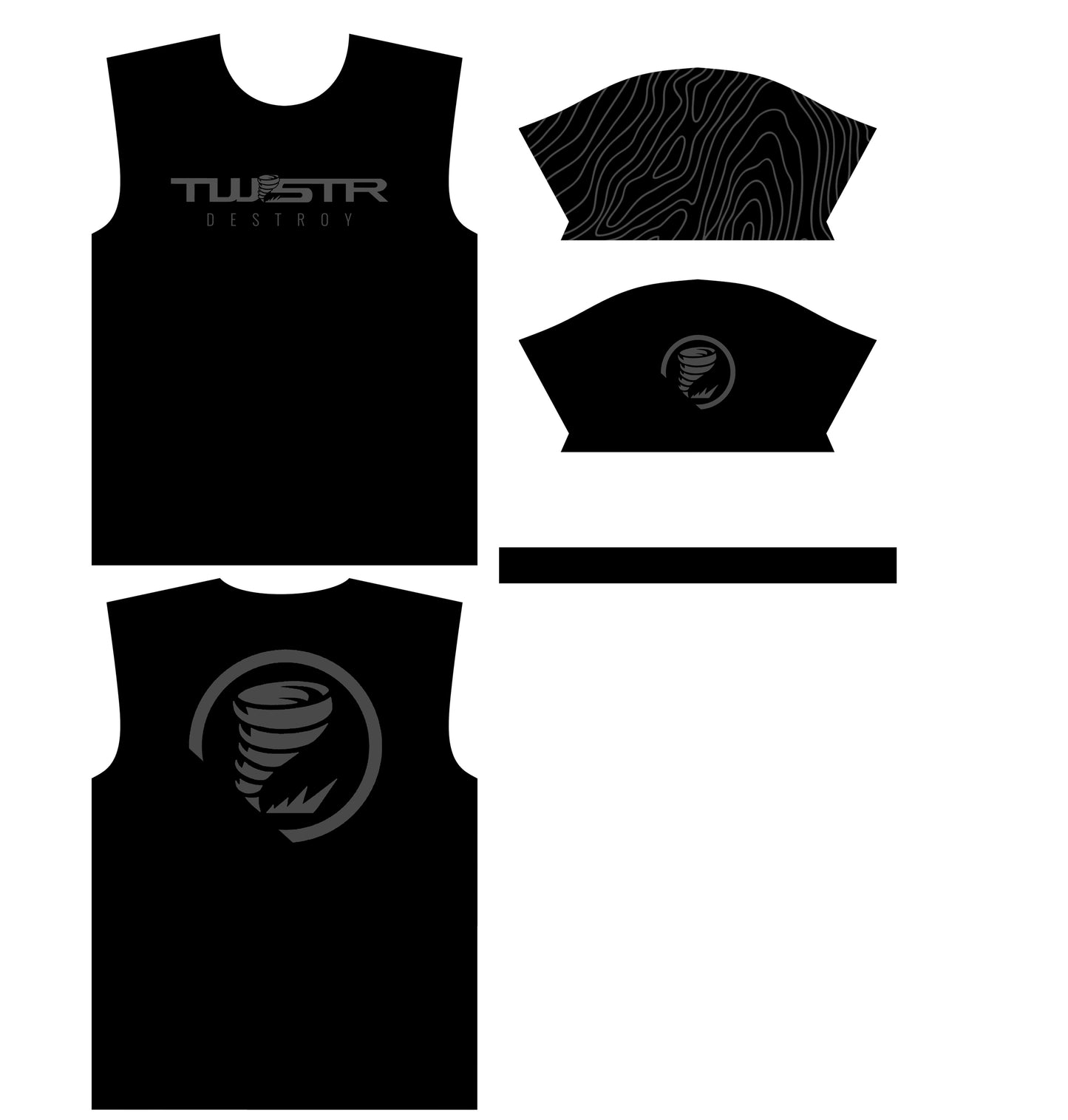 TWSTR JT SS TechTee - Jetstream [Black]