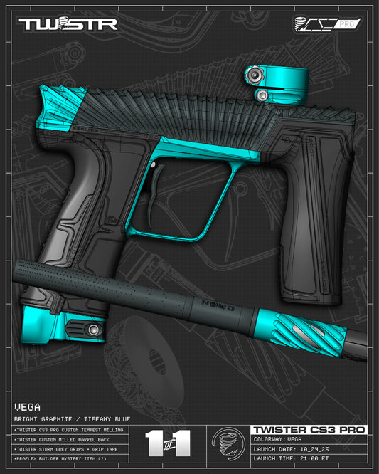 Planet Eclipse TWSTR CS3 PRO - Vega (Graphite/Tiffany Blue) [SELECT]